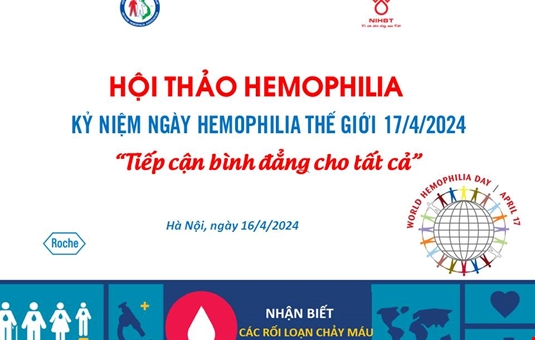 Hướng tới Ngày Hemophilia Thế giới 2024